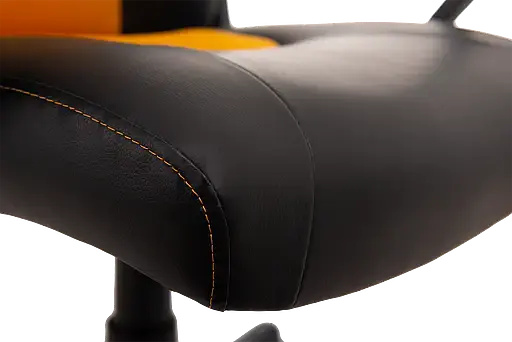 Геймерское кресло GT Racer черное с желтым (X-2640 Black/Yellow) - фото 8