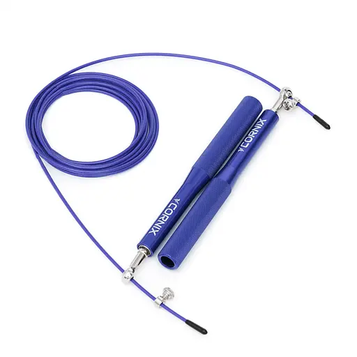 Скакалка скоростная для кроссфита Cornix Speed Rope XR-0157 Blue - фото 2
