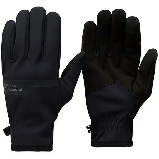 Рукавиці Black Diamond Everyday Softshell Gloves Black M (1033-BD 8017440002MED1)