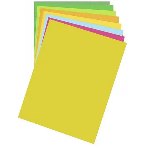 Папір для дизайну Folia Fotokarton B2 (50x70см) №49 Лимонний 300г/м2