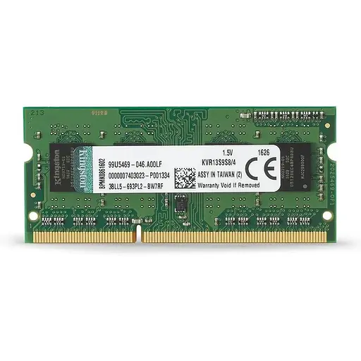 Оперативна пам'ять для ноутбука Kingston SO-DIMM DDR3 4GB 1333MHz PC3-10600 1Rx8 Б/В