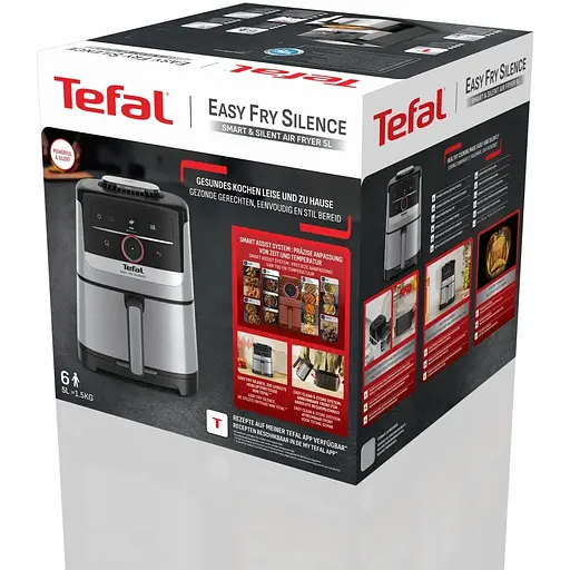 Мультипіч Tefal Easy Fry Silence Smart 1670 Вт сіра (EY572DE1) - фото 6
