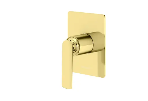 Душова система Kohlman Experience 25 gold + BOX прихованого монтажу KPL-QW220EGDR25, Золотий - фото 3