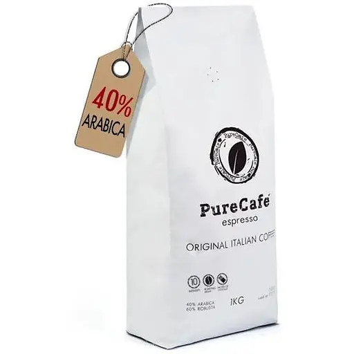 Кофе в зернах PureCafe Espresso 1 кг - фото 1