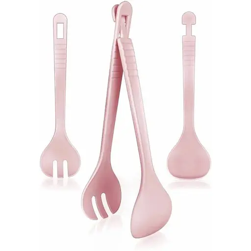 Щипцы для салата Banquet Culinaria 29 см розовые.