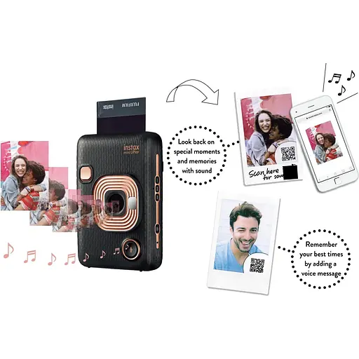 Фотокамера моментальной печати Fujifilm Instax Mini LiPlay Deep Bronze (16835184) [118838] - фото 10