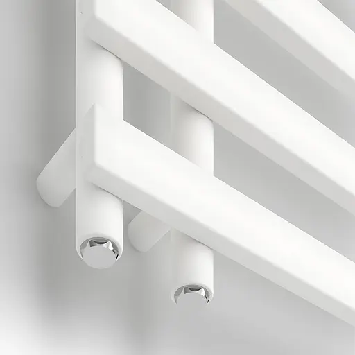 Полотенцесушитель дизайнерский Ideale Aurora 8/800/450 белый, Белый - фото 2