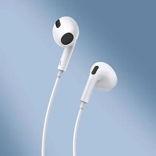 Навушники Baseus Encok Type-C lateral in-ear Wired Earphone C17 White - фото 5