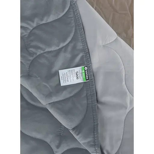 Покривало Sonex Tahiti двостороннє 240х220 см темно- і світло-сіре (SO102522) - фото 4