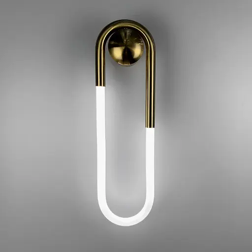 Настінний латунний світильник GABI WALL Арт. W 077 Line F - фото 6