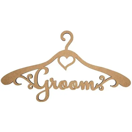 Заготовка вішак Rosa Talent Groom МДФ 45х24.8 см