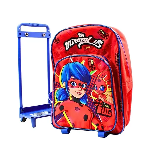 Дитячий рюкзак на колесах Perletti Kids Miraculous LadyBug (P13119) - фото 7