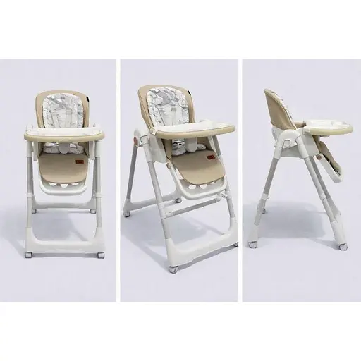 Стул-качалка для кормления ребенка VELANO Nomi, beige - фото 2