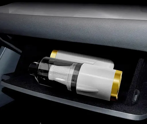 Пылесос автомобильный Q8 портативный аккумуляторный мощный White (16405) - фото 7