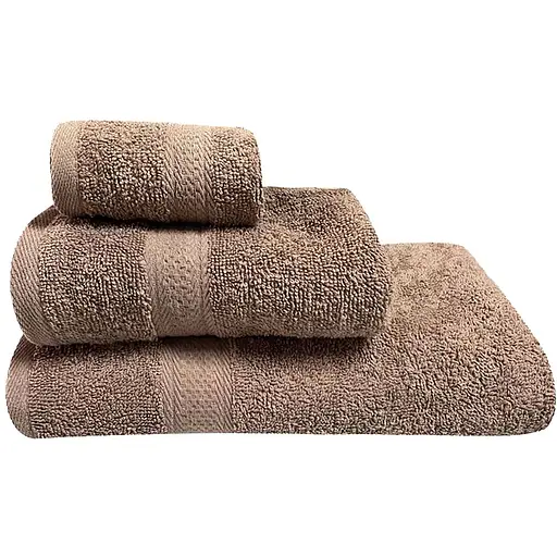 Рушник  банний Soho Promo бавовна 100% 70х140 см Сoffee упаковка 3 шт.