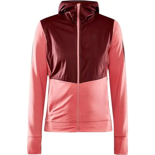 Куртка Craft ADV Charge Jersey Hood Jacket W L Рожевий (1068-1910512 L 740439)