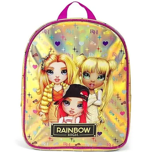 Дитячий рюкзак Perletti Kids Rainbow High Mini золотистий (P13282)
