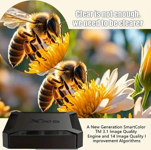 Медіаплеєр X96Q Android 10 TV Box (2GB RAM + 16 GB ROM, 4K UHD, Wi-Fi) - фото 11