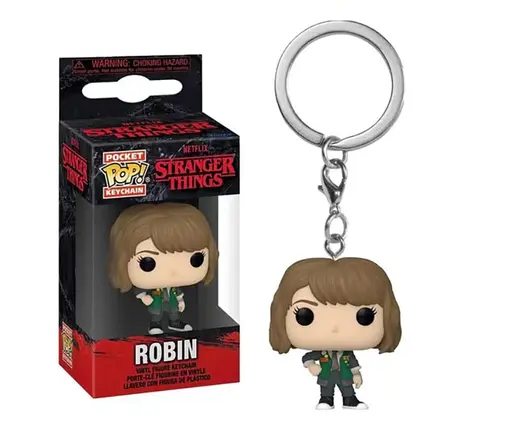 Фигурка-брелок Funko Pop Фанко Поп Очень странные дела Stranger Things Robin Робин 4 см FP ST R 01 - фото 2