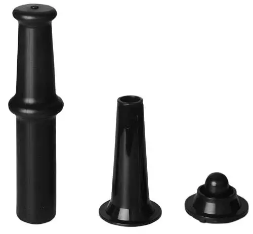 М'ясорубка Liberton LMG-28TB01S, Steel/Black, 2800W, продуктивність 2кг/хв, 3 диски з отворами 3/5/7мм, насадка соковитискач для томатів, для ковбасок, для кеббе, бургер-прес, реверс, шнек та лоток металеві, захист від перегріву - фото 8