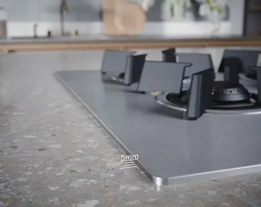 Варочная поверхность газовая Electrolux 60 см чугун нержавеющая сталь - фото 2