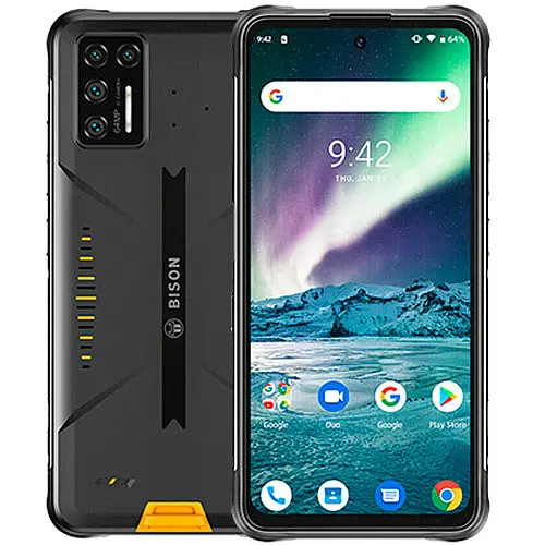 Захищений смартфон Umidigi Bison GT 8/128GB АКБ 5 150мАг Yellow - фото 1