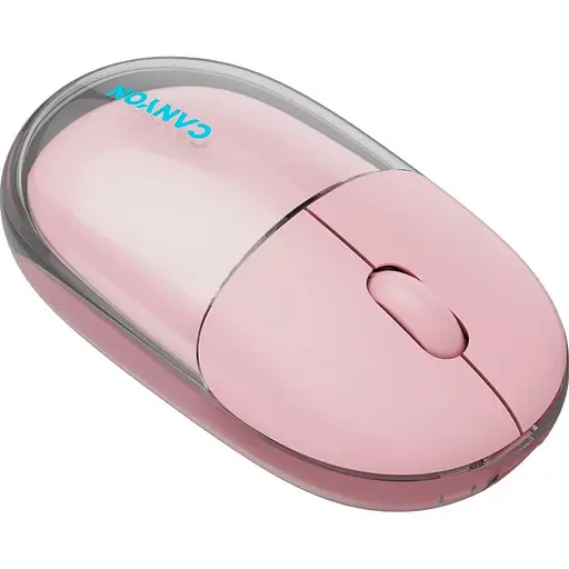 Миша Canyon OnClick 24 BT/ Wireless Transparent/Pink (CNS-CMSW24P) - фото 2