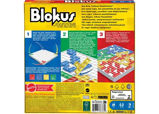 Настольная игра Mattel Блокус классическая (Blokus) (BJV44) - фото 2