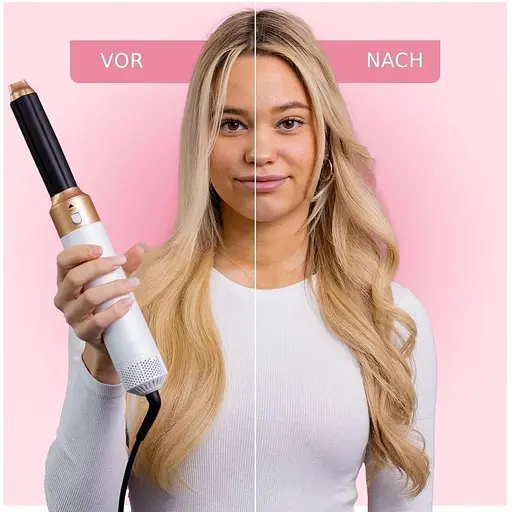 Фен-щетка Largolash 5 в 1 с автоматическими бигуди - фото 2