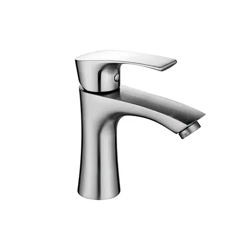 Змішувач для умивальника Zerix JAX-001 нержавіюча сталь ZX4844 - фото 1