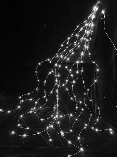 Гирлянда Chomik Охапка струн 200LED холодный белый 10 х 2 м (LED1797) - фото 2