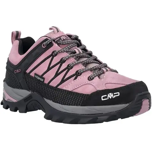 Кросівки CMP Women's Rigel Waterproof Shoes with Suede Upper 39 Pink/Blue (1097-3Q13246-43CP 39)