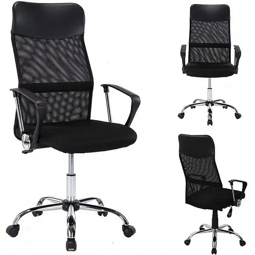 Офісне крісло Ekspand WF-J05 Black - фото 1