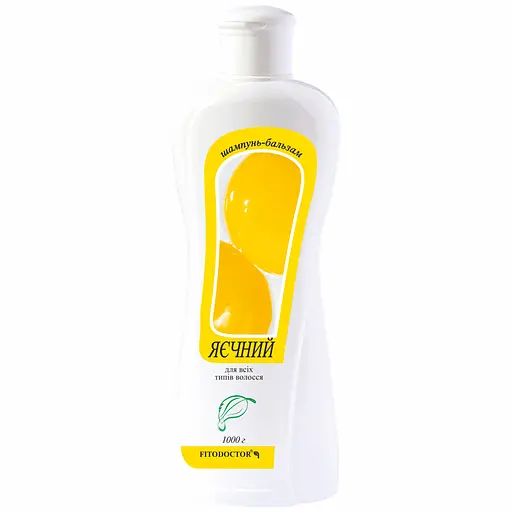 Шампунь-бальзам Fitodoctor Яєчний зміцнюючий для всіх типів волосся 1 л