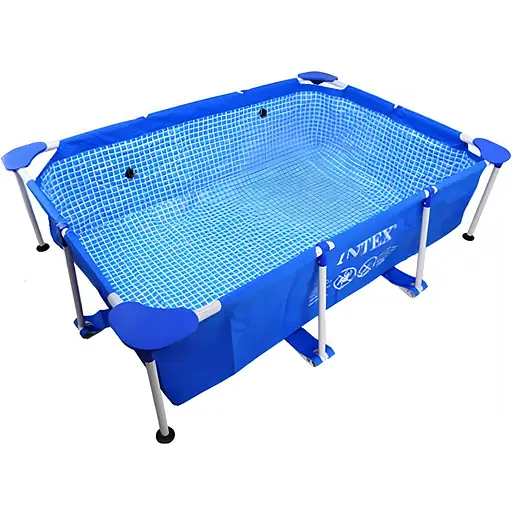 Басейн каркасний Intex 28270 NP прямокутний 220x150x60 см об'єм 1662 л від 6 років - фото 4