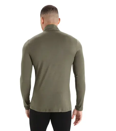 Термокофта Icebreaker 200 Oasis LS Half Zip Men Loden Heather S (1052-104 367 069 S) - фото 3