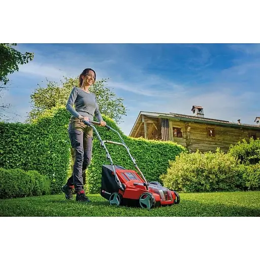 Аэратор-скарификатор Einhell GE-SA 36/35 Li - Solo аккумуляторный 36В 35 см без АКБ и ЗУ (3420685) - фото 17