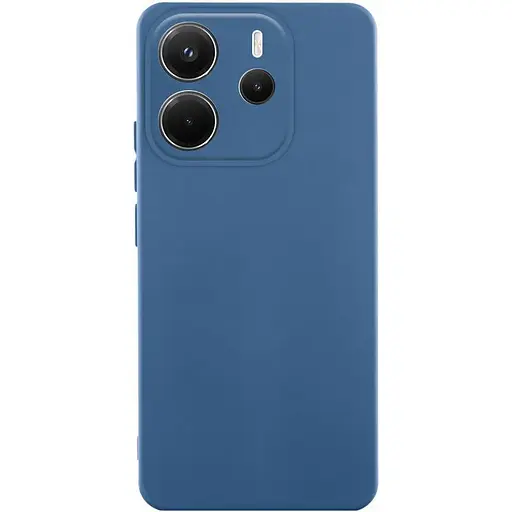 Чехол Lakshmi Silicone Cover Full Camera (AAA) для Xiaomi Redmi Note 14 4G (Int. version) Синий / Denim Blue