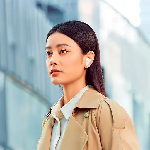 Навушники бездротові Oppo Enco Buds3 (ETEG1) білі - фото 6