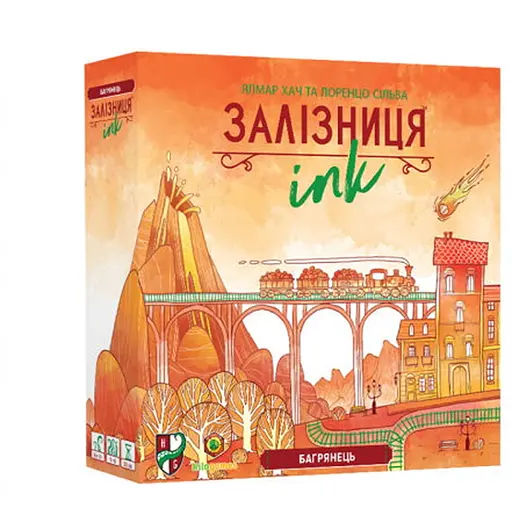 Настольная игра Kilogames Дорожные сети: ярко-красная версия (Railroad Inc Red Edition) (укр.) (11978) - фото 1