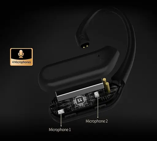 Беспроводной модуль Bluetooth 5.4 – KZ AN01 + заушины (C-pin) - фото 5