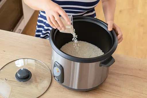 Рисоварка Sencor 500Вт 1.5л нержавіюча сталь сірий - фото 2