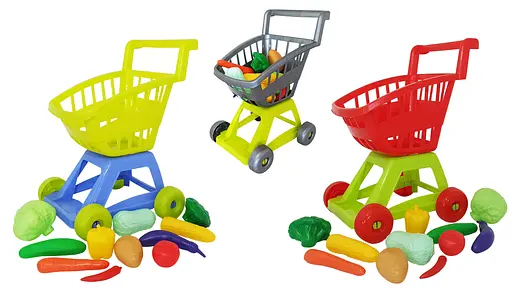 Телега з овочами, 9 предметів, 36-003 (В асортименті) - фото 2