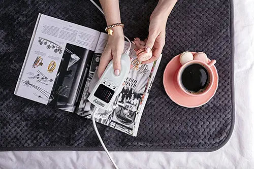 Электрическое подкладочное одеяло, простынь 150х100см с таймером Camry CR 7416 - фото 10