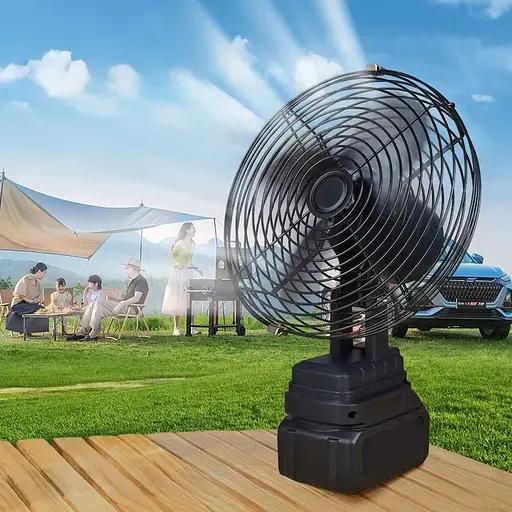 Вентилятор бездротовий VAP-8 8" (2 акумулятори) 21V з автообігом - фото 5