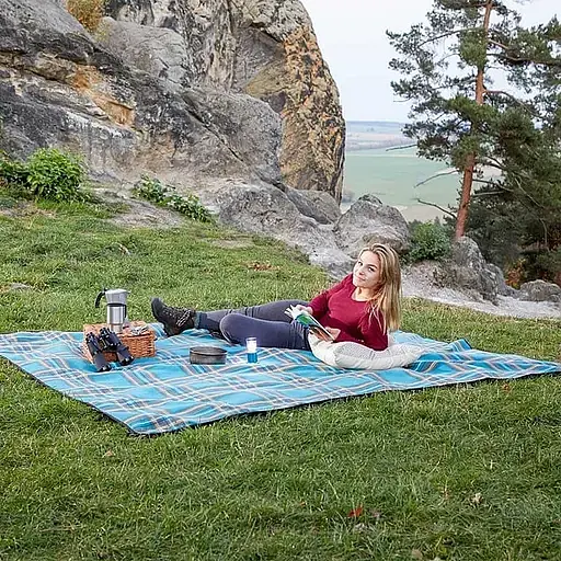 Коврик для пикника Uquip Scotty XXL Petrol/Grey (DAS303240) - фото 11