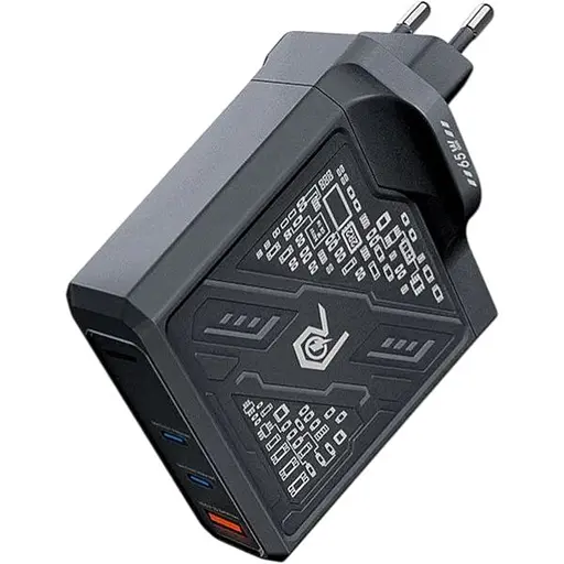 Зарядное устройство Remax Mecha Warrior Series 65W 2C+1A GaN RP-U108 02 Project