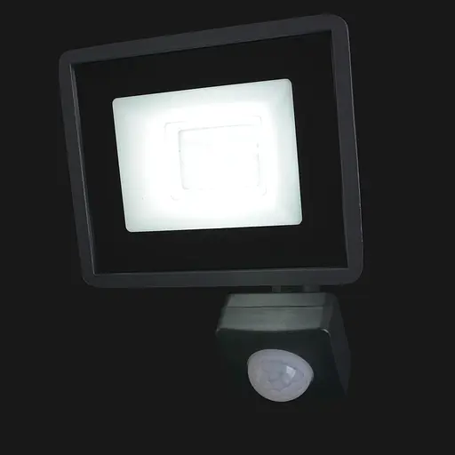 Прожектор Brille светодиодный с датчиком движения HL-19P/15W CW IP65 - фото 3