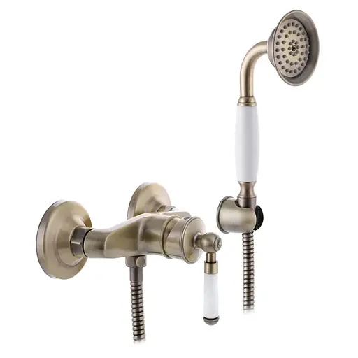 Змішувач для душу Mixxus Premium бронзовий Vintage 003 MI2863 Бронза - фото 1