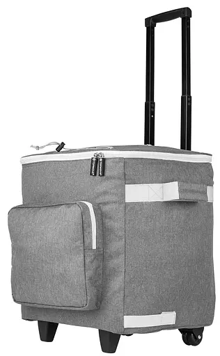 Термосумка на колесах Topmove 40L сіра sum0028664 - фото 2